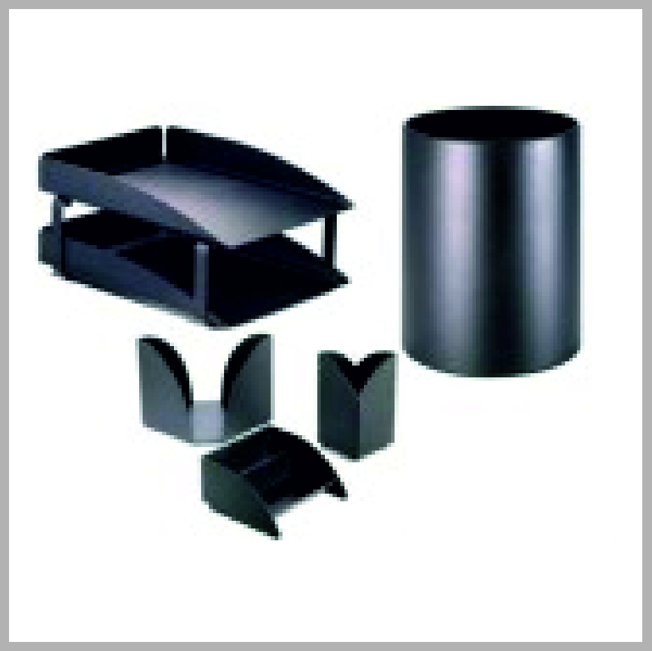 Fluted Desk Set